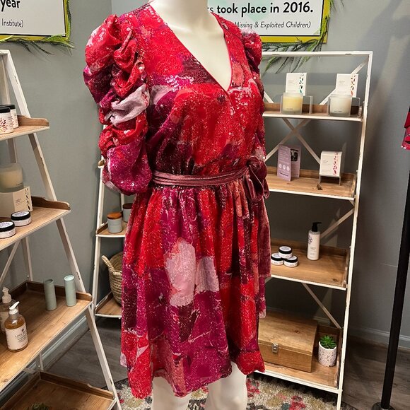 NWT BTFL-Life Calina Sequin Dress - Picture 2 of 4